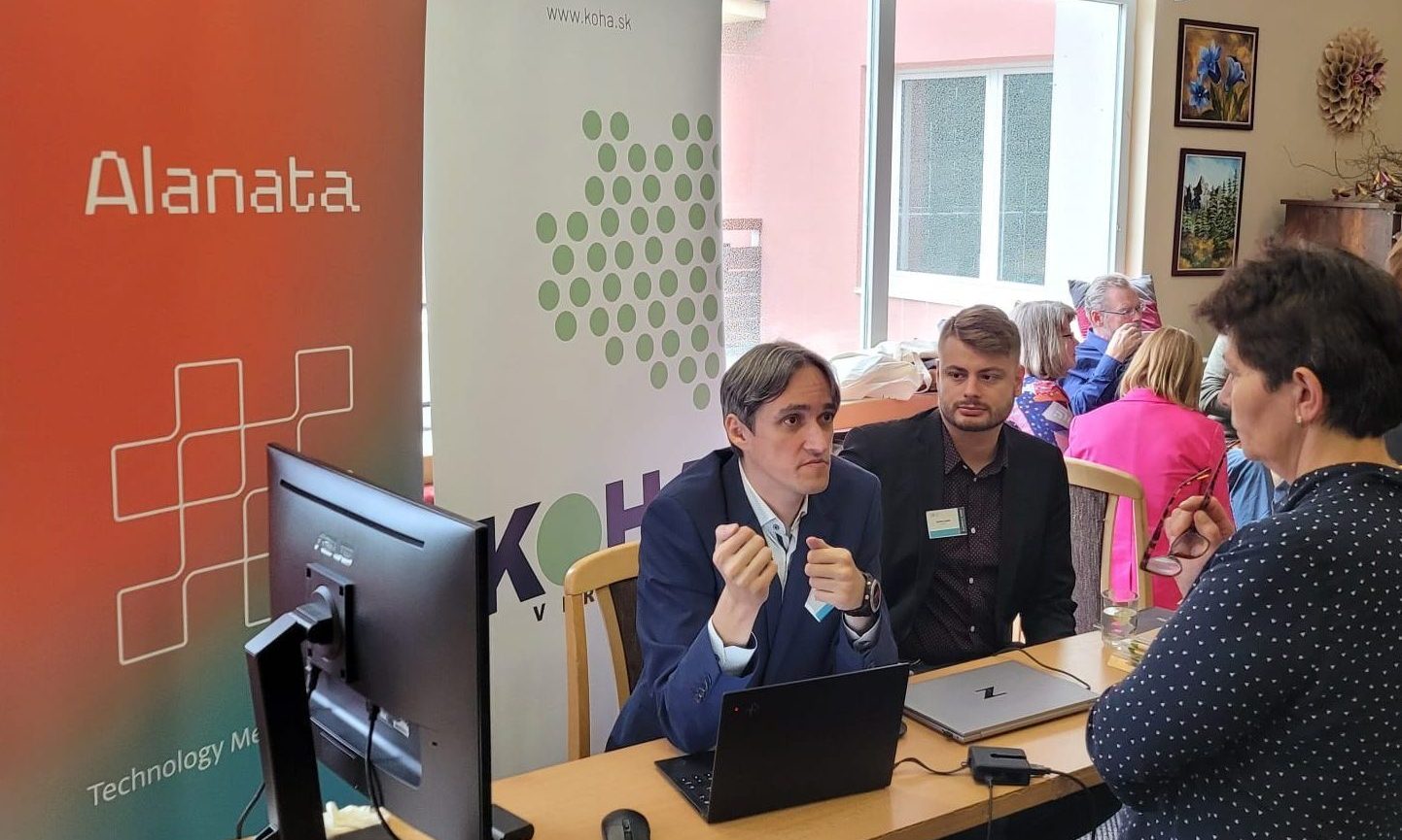 stanok na Kniznice 2022 koha