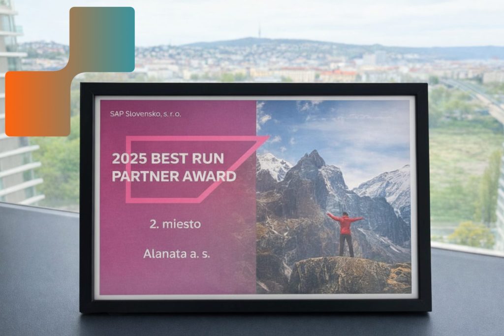 ocenenie SAP PartnerEdge Alanata
